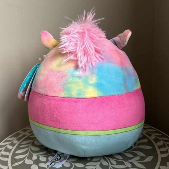 Squishmallow Grocery Clerk Esmeralda the Unicorn 8” UltraSoft Stuffed Plush NWT - Picture 5 of 10